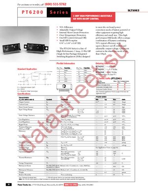 PT6202C datasheet  